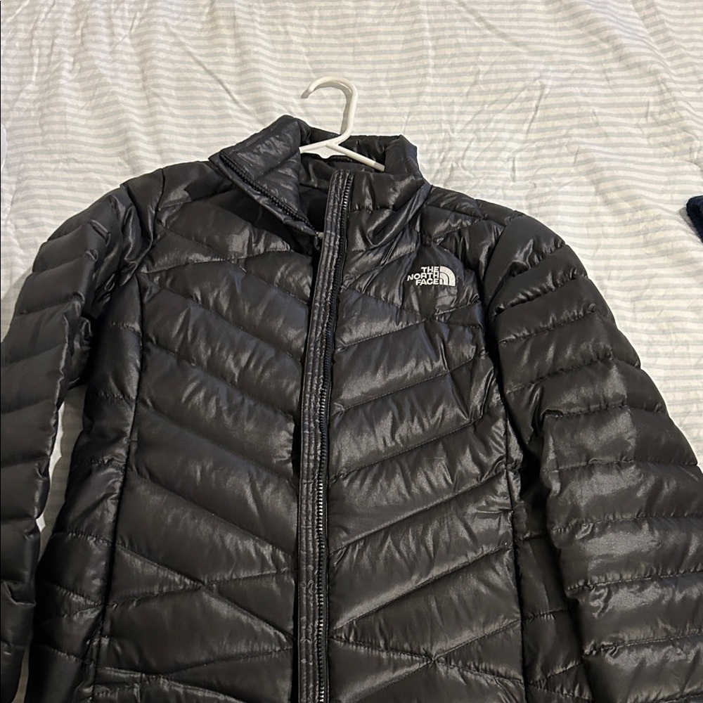 The North Face Charcoal Quilted Jacket